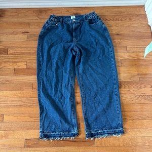 Shiny by Nature medium curvy wide leg jeans